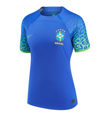 Maillot de foot Brésil Extérieur Femmes Monde 2022 Manches Courte